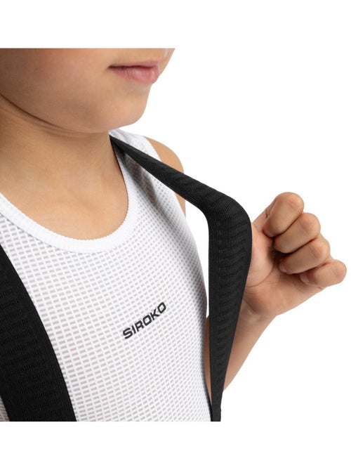 Cuissard vélo à bretelles garçon cyclisme enfants k-core benji - Kiabi