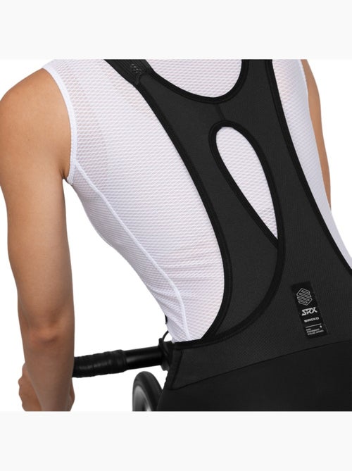 Cuissard vélo court biodégradable femme cyclisme femme srx fusion - Kiabi