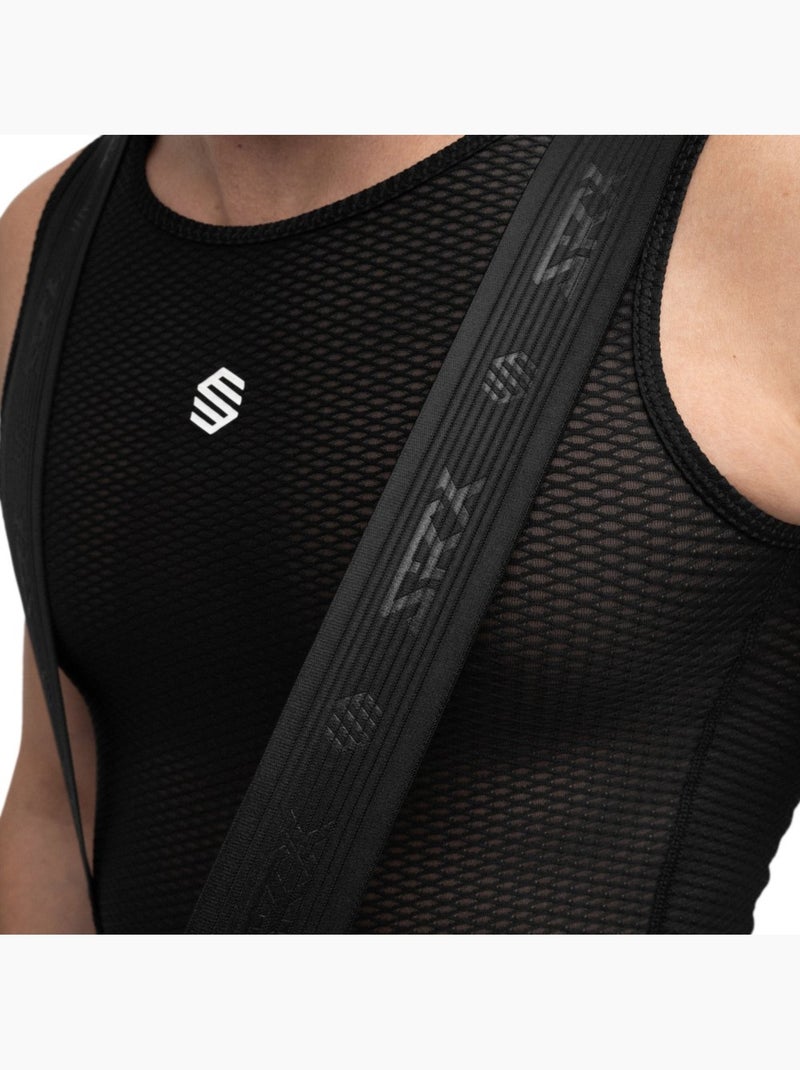 Cuissard vélo court biodégradable homme cyclisme homme srx blend Noir - Kiabi
