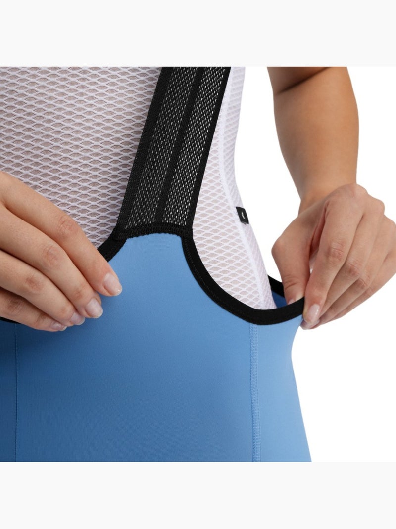 Cuissard vélo court en tissu recyclé femme cyclisme femme bx semnoz Violet - Kiabi