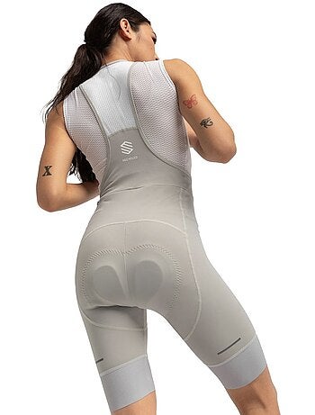 Cuissard vélo court en tissu recyclé femme cyclisme femme sía