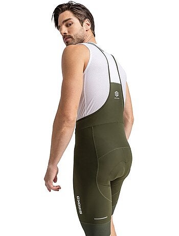 Cuissard vélo court en tissu recyclé homme cyclisme homme basil