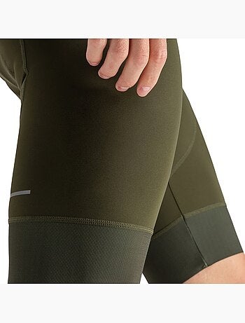 Cuissard vélo court en tissu recyclé homme cyclisme homme basil