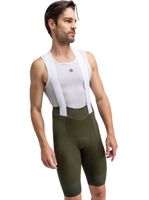 Cuissard vélo court en tissu recyclé homme cyclisme homme basil - Kiabi