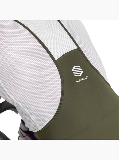 Cuissard vélo court en tissu recyclé homme cyclisme homme basil - Kiabi