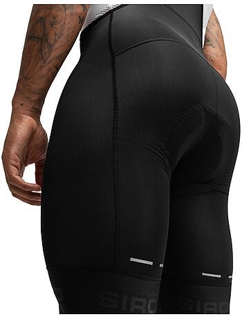 Cuissard vélo court en tissu recyclé homme cyclisme homme bx brocken
