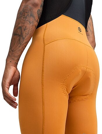 Cuissard vélo court en tissu recyclé homme cyclisme homme bx terres