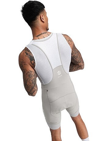 Cuissard vélo court en tissu recyclé homme cyclisme homme mount lemmon