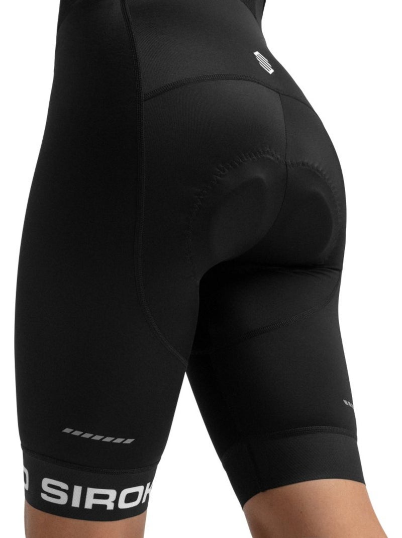 Cuissard vélo court femme cyclisme femme brabant Noir - Kiabi