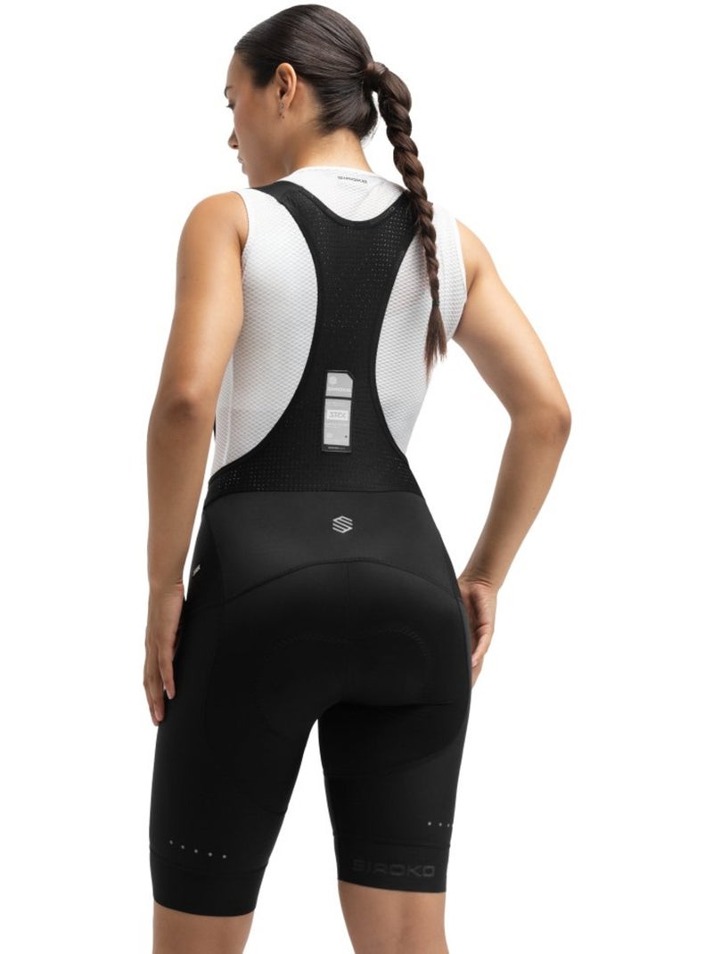 Cuissard vélo court femme cyclisme femme srx aero race Noir - Kiabi