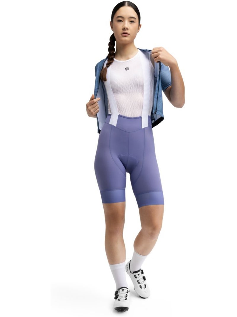 Cuissard vélo court femme cyclisme femme tonale-w Violet - Kiabi