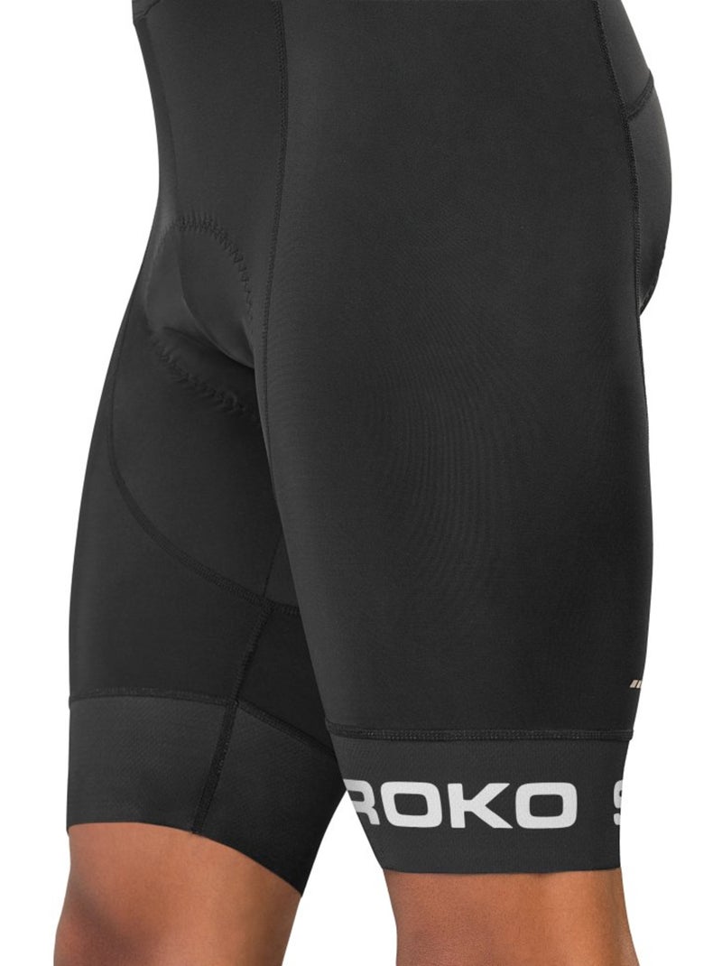 Cuissard vélo court homme cyclisme homme aspen Noir - Kiabi