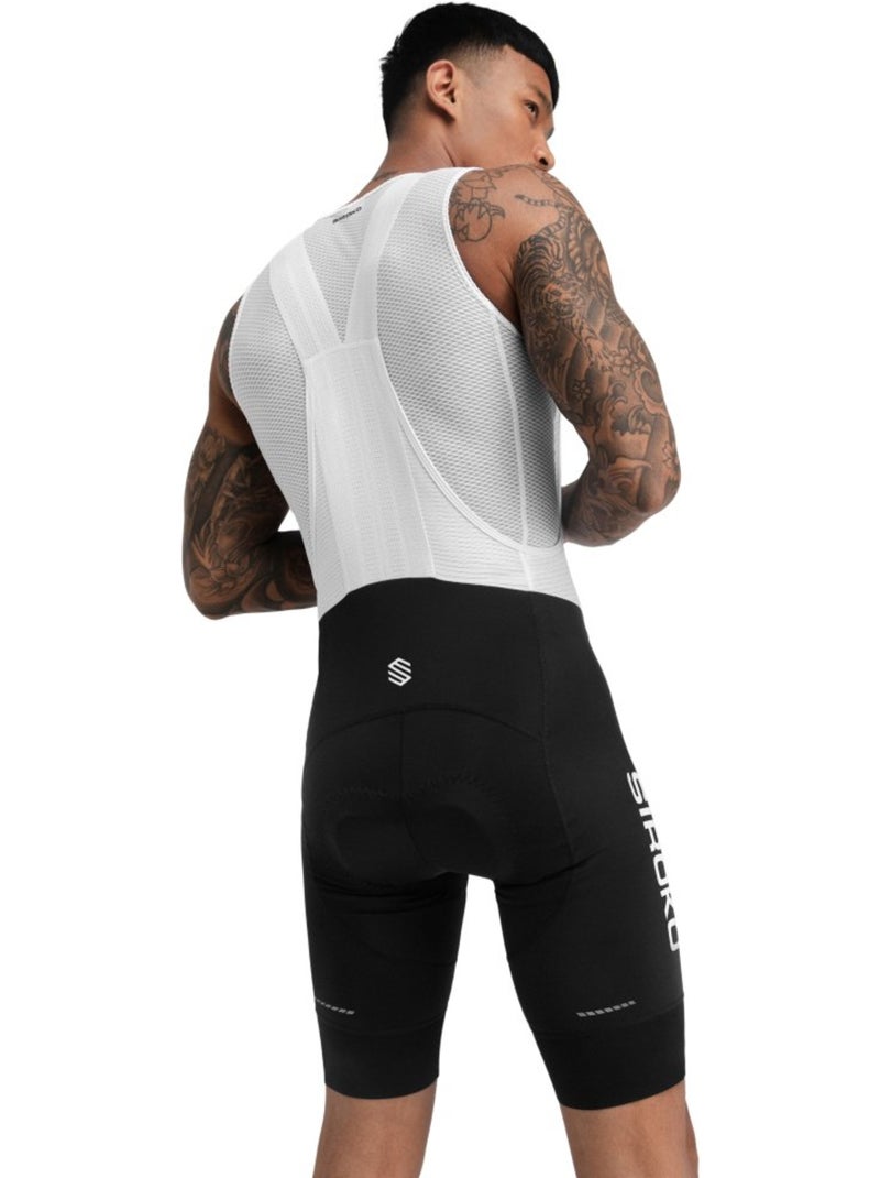 Cuissard vélo court homme cyclisme homme mortirolo Noir - Kiabi