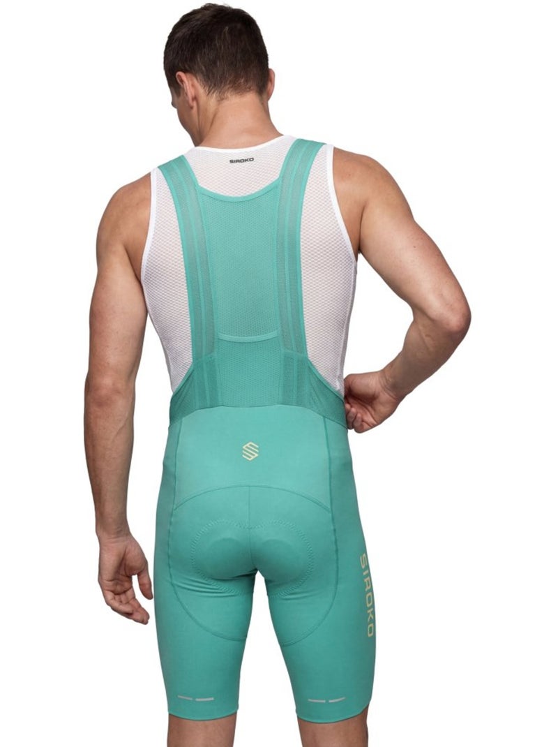 Cuissard vélo court homme homme bx neon riders Vert - Kiabi