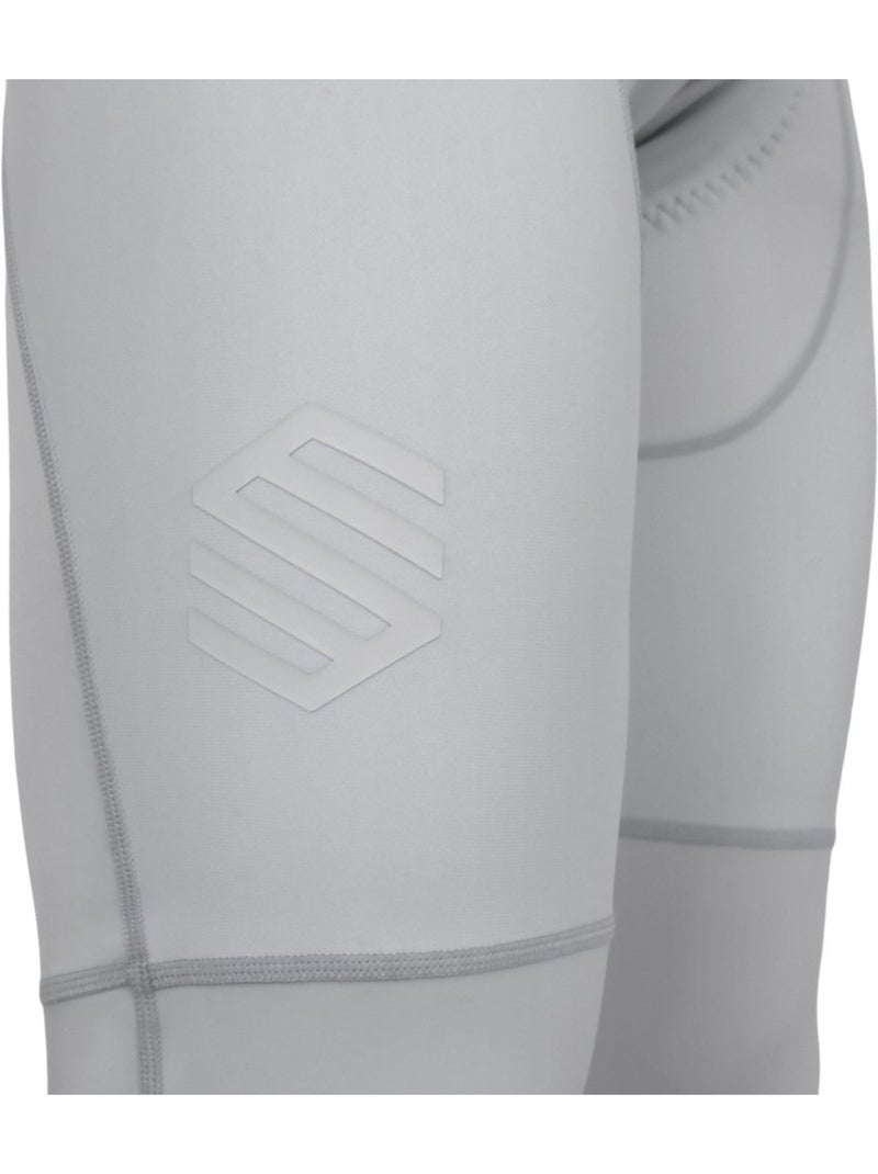 Cuissard vélo long femme cyclisme femme srx premier-w gray Blanc Gris - Kiabi