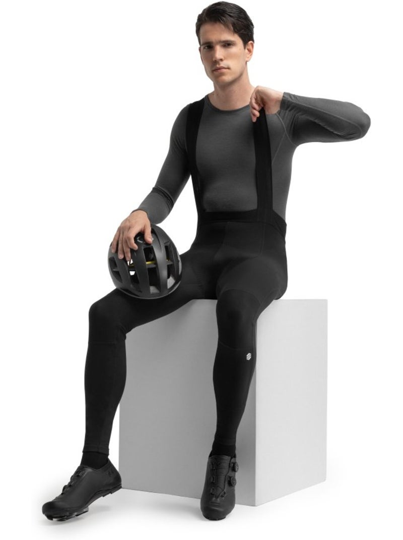 Cuissard vélo long homme cyclisme homme bx bolzano Noir - Kiabi