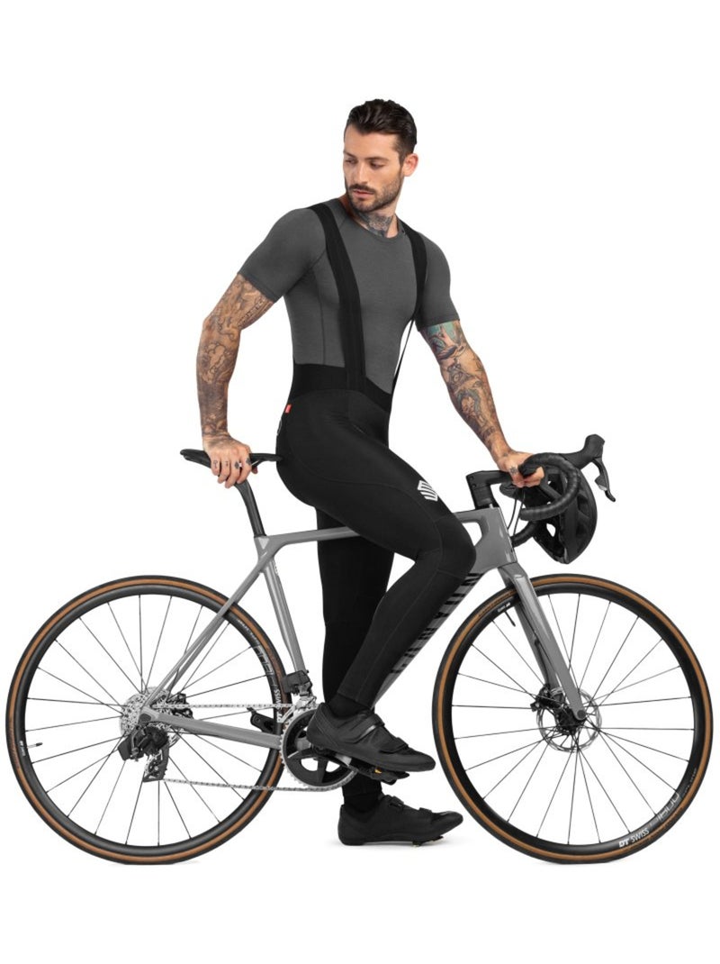 Cuissard vélo long homme cyclisme homme bx envalira Noir - Kiabi