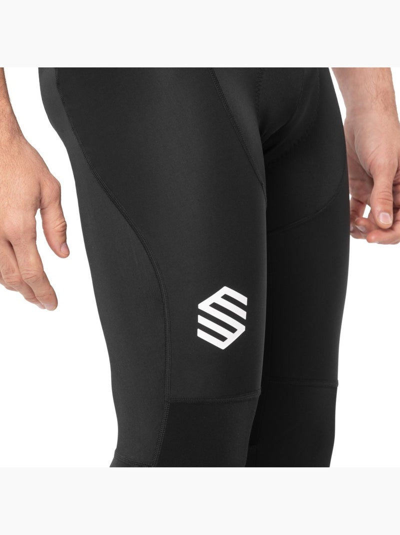 Cuissard vélo long homme cyclisme homme bx envalira Noir - Kiabi