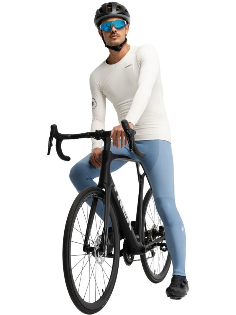 Cuissard vélo long homme cyclisme homme bx malga palazzo Bleu - Kiabi