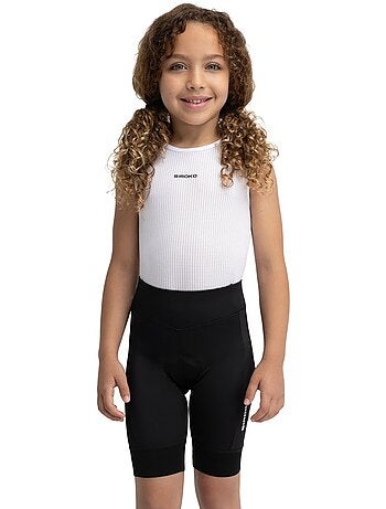 Cuissard vélo sans bretelles fille cyclisme enfants k-core racing