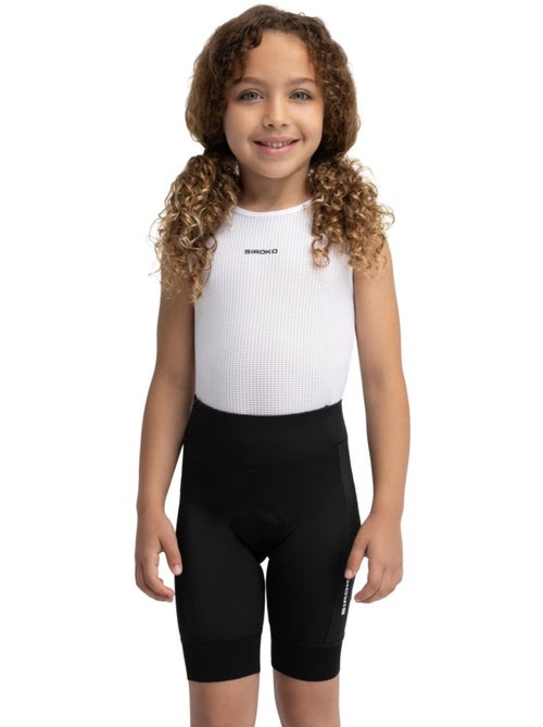 Cuissard vélo sans bretelles fille cyclisme enfants k-core racing - Kiabi