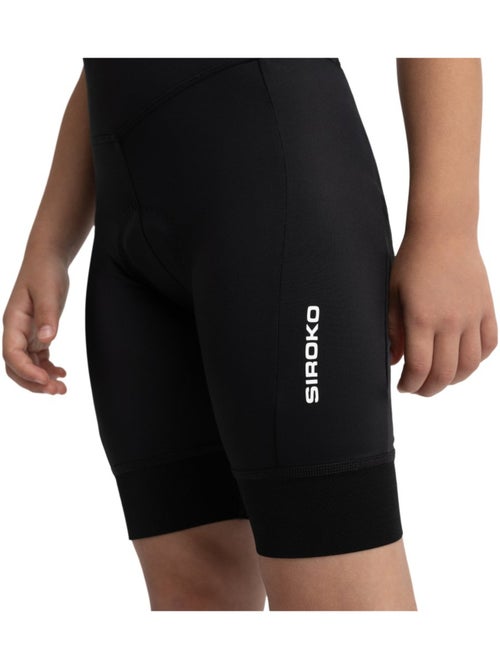 Cuissard vélo sans bretelles fille cyclisme enfants k-core racing - Kiabi