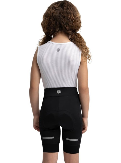 Cuissard vélo sans bretelles fille cyclisme enfants k-core racing - Kiabi