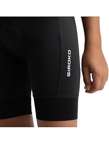 Cuissard vélo sans bretelles garçon cyclisme enfants k-core playground