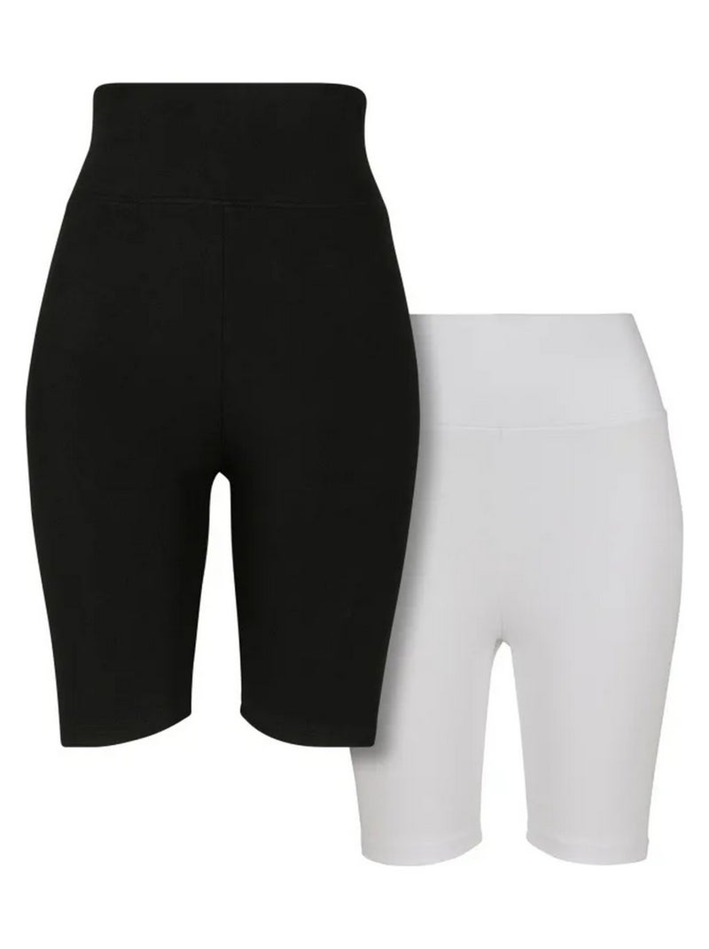 Cuissards de cyclisme - urban classics Noir Blanc - Kiabi