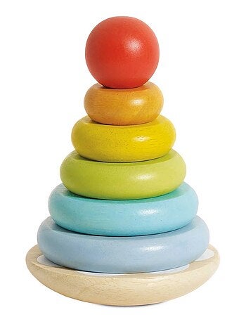 Culbuto arc-en-ciel à empiler