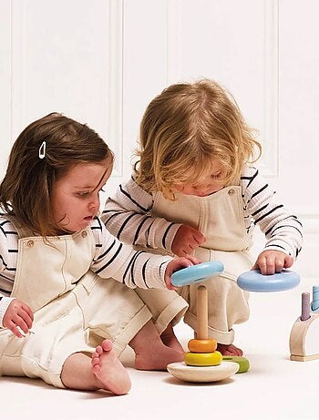 Culbuto arc-en-ciel à empiler