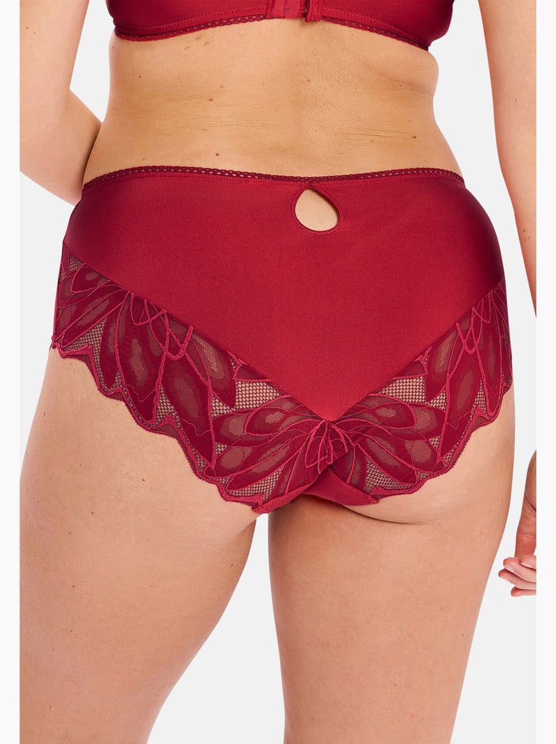 Culotte aliénor sans complexe lingerie Rouge - Kiabi