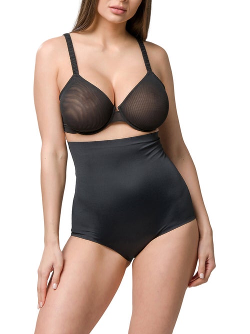 Culotte amincissante microfibre taille haute 39 cm Sculpt - Kiabi