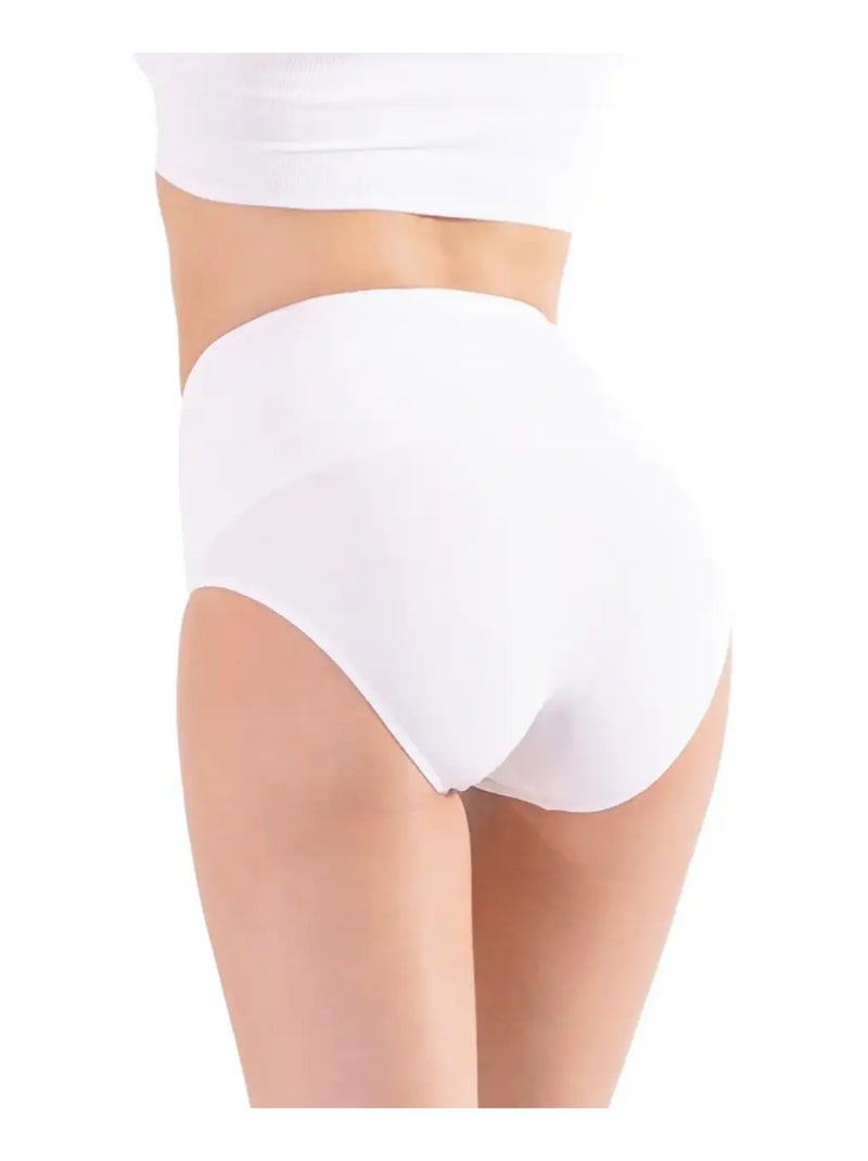 Culotte amincissante Ventre Plat Blanc - Kiabi