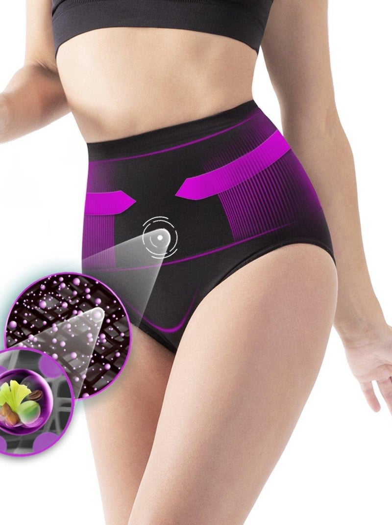 Culotte amincissante Ventre Plat Noir - Kiabi