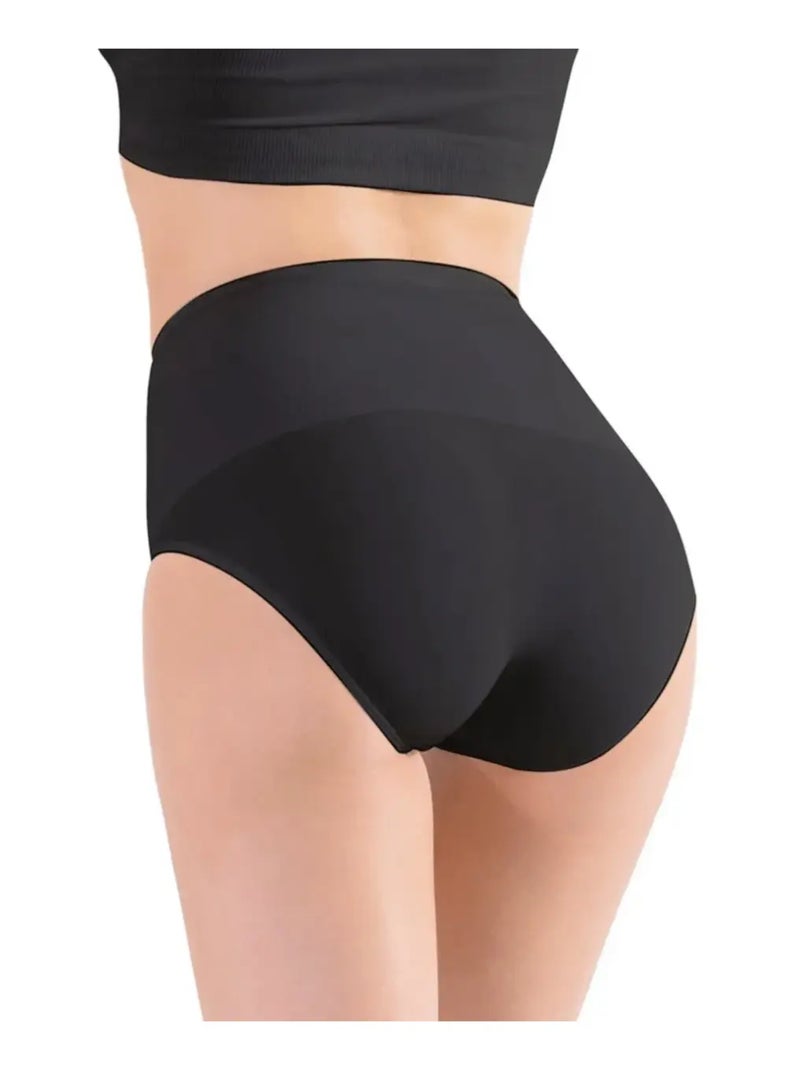 Culotte amincissante Ventre Plat Noir - Kiabi