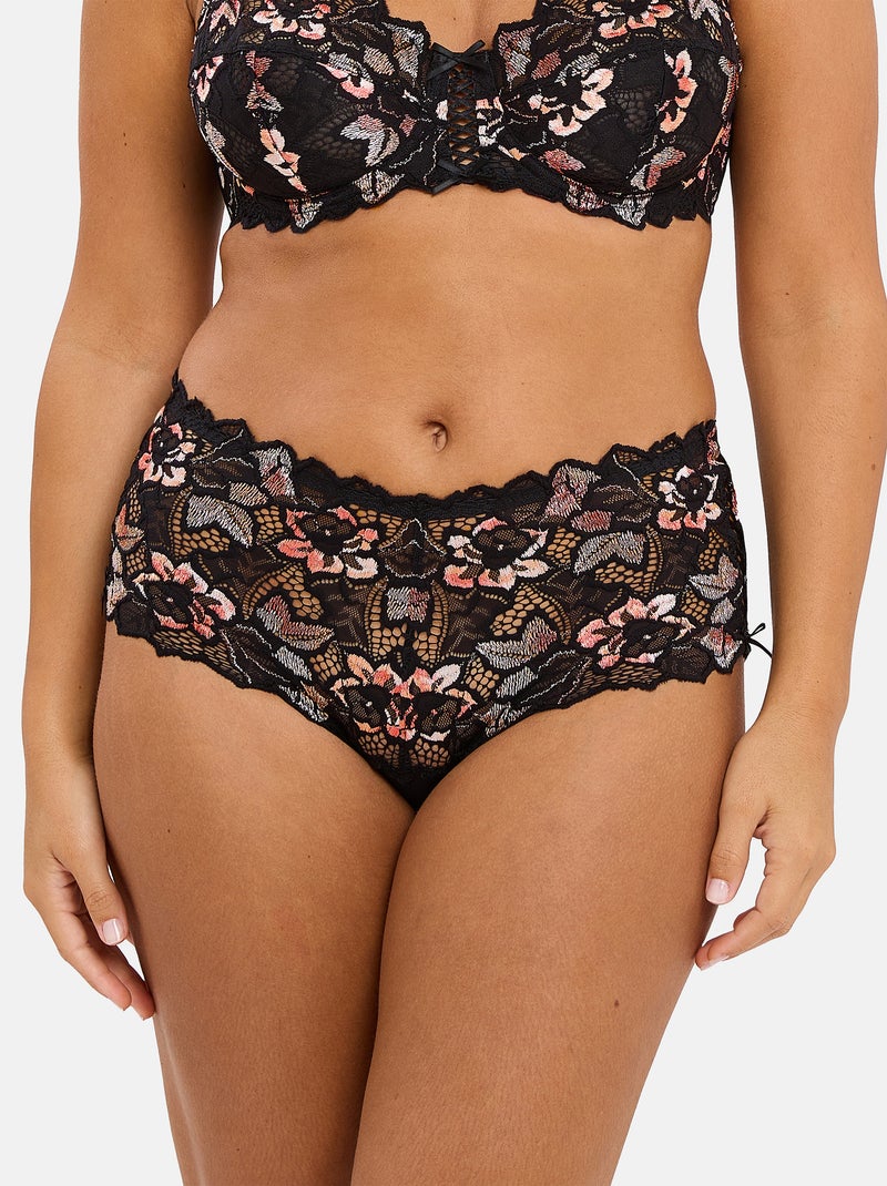 Culotte Arum Cabaret Sans Complexe Noir Rose Gris - Kiabi
