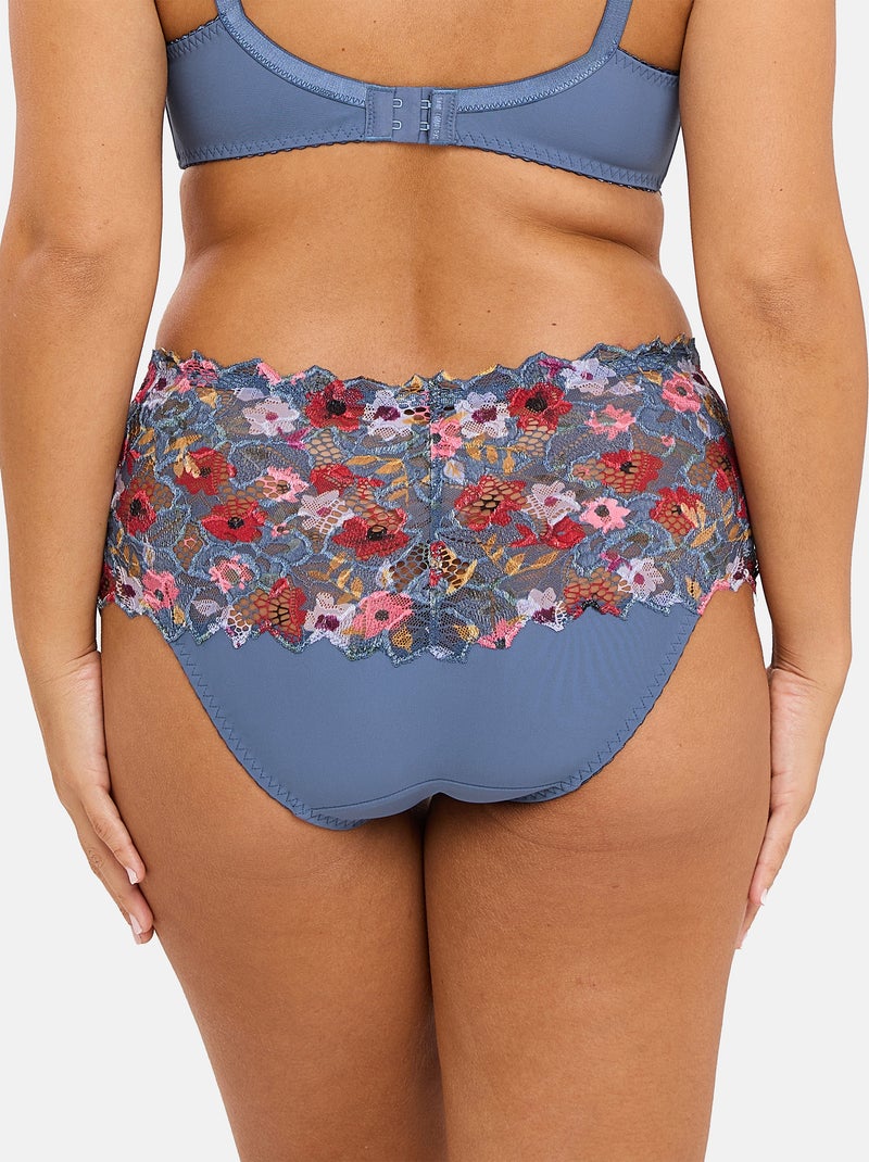 Culotte arum mosaic sans complexe lingerie Gris Rouge - Kiabi