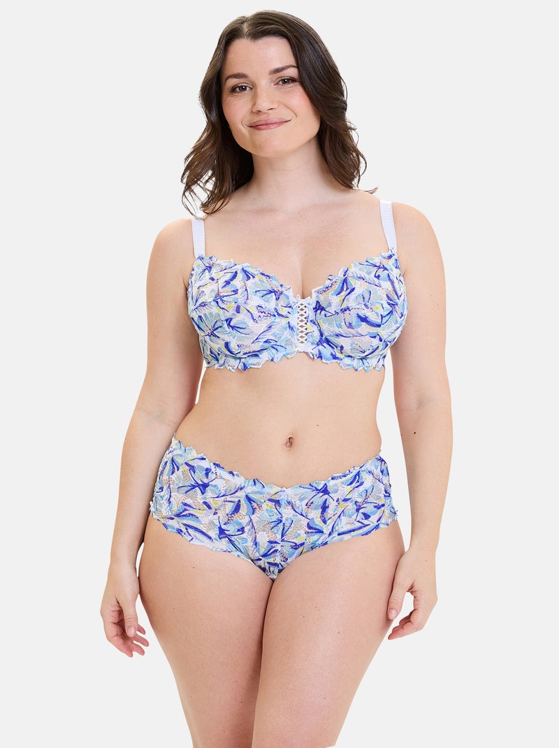 Culotte arum mosaic sans complexe lingerie Vieux rose - Kiabi