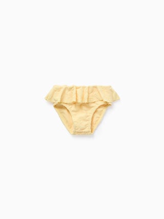 Culotte avec Motif en Relief et Volants