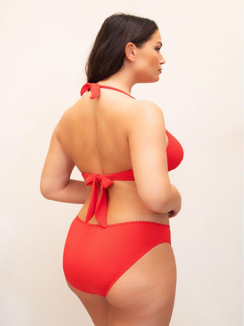 CULOTTE BAS DE MAILLOT LEA MAILLOT DE BAIN Rouge - Kiabi