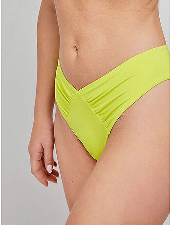 Culotte bikini brésilien coupe v