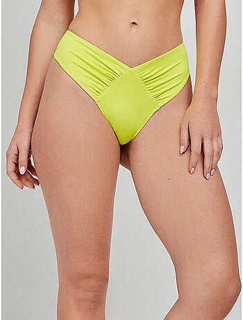 Culotte bikini brésilien coupe v
