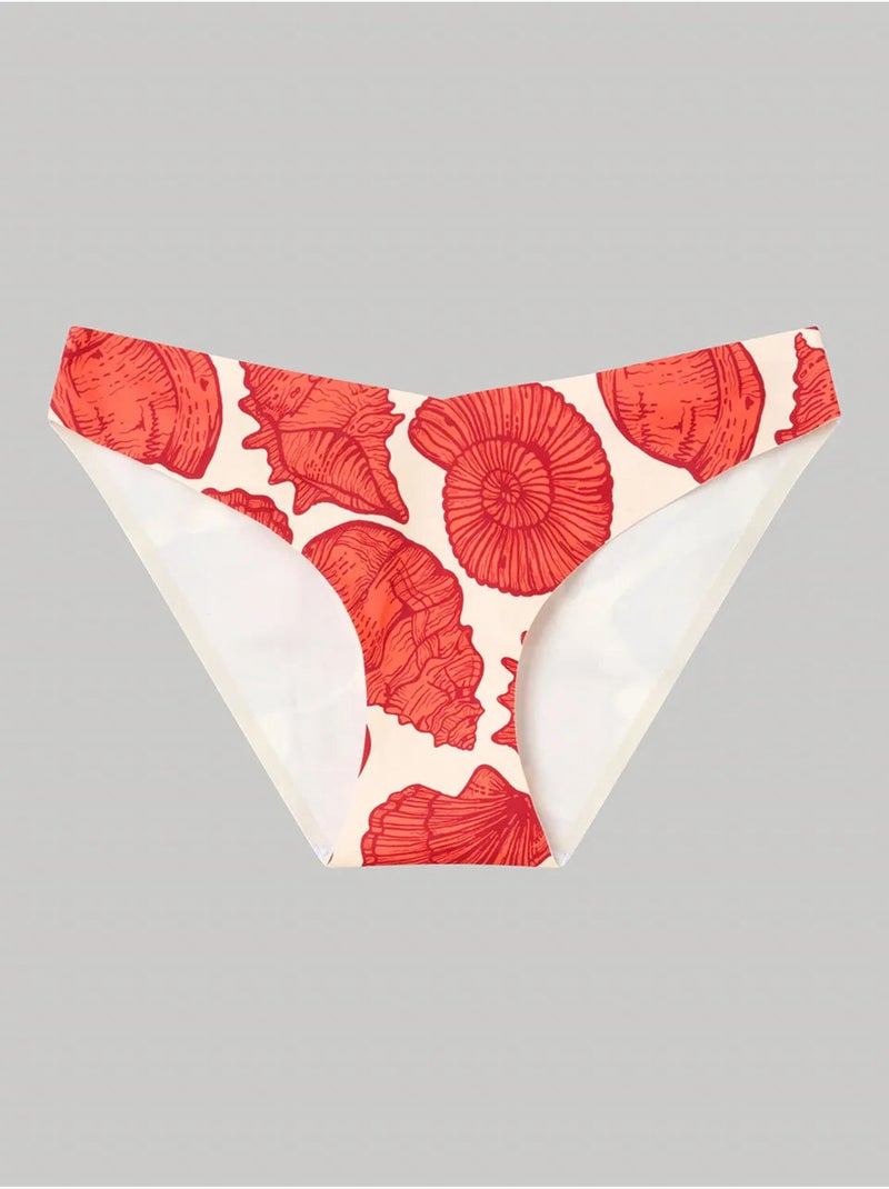 Culotte bikini brésilien coupe v Multicolore - Kiabi