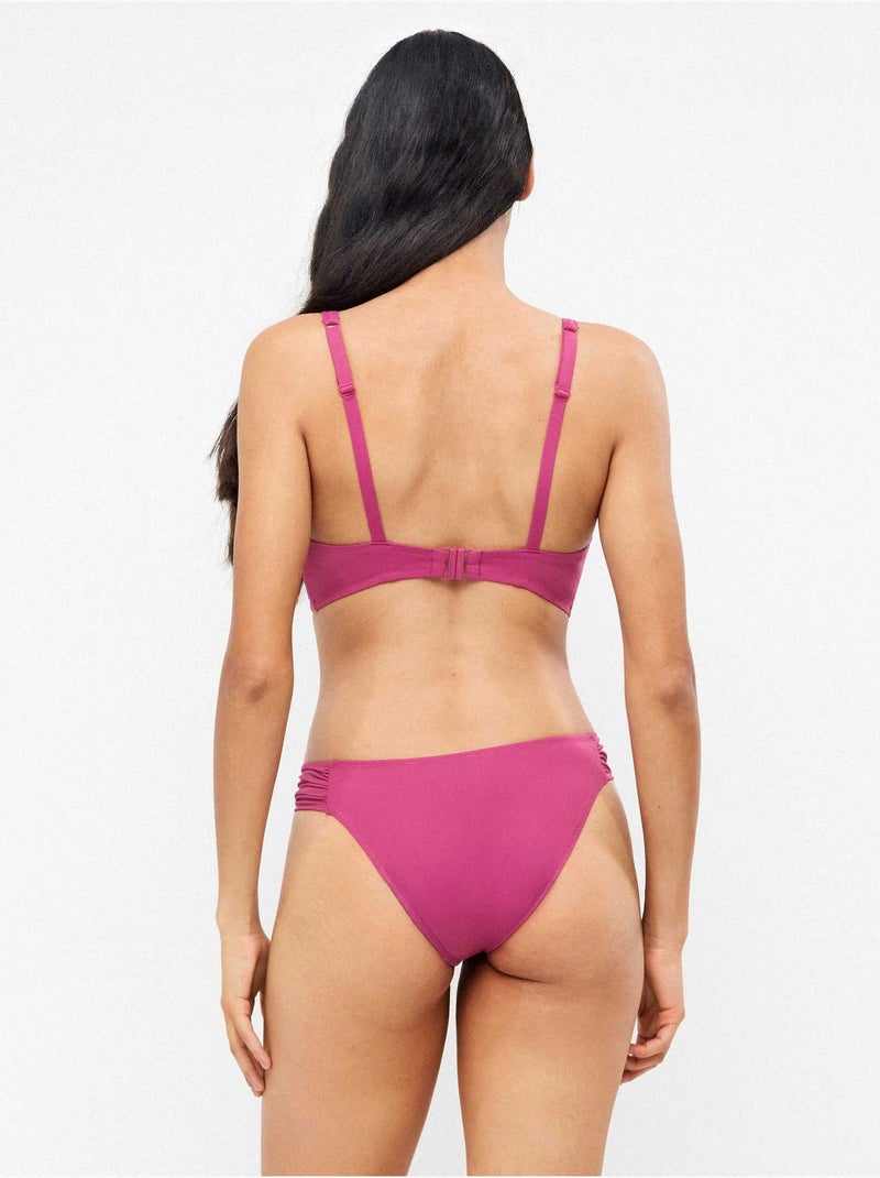 Culotte bikini classique Violet - Kiabi