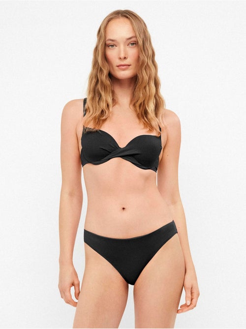 Culotte bikini couleur unie - Kiabi Culotte bikini couleur unie - Kiabi