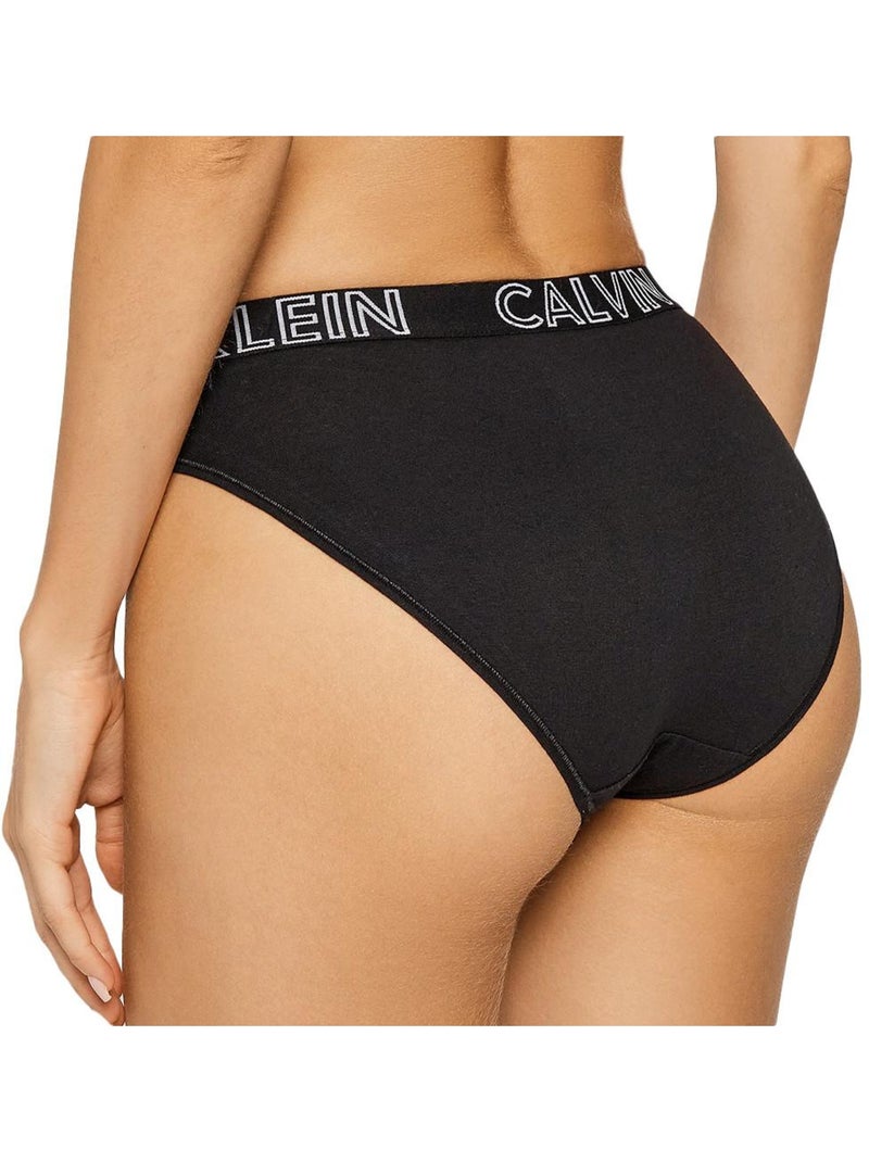 Culotte Bikini Femme Calvin Klein Jeans Noir - Kiabi