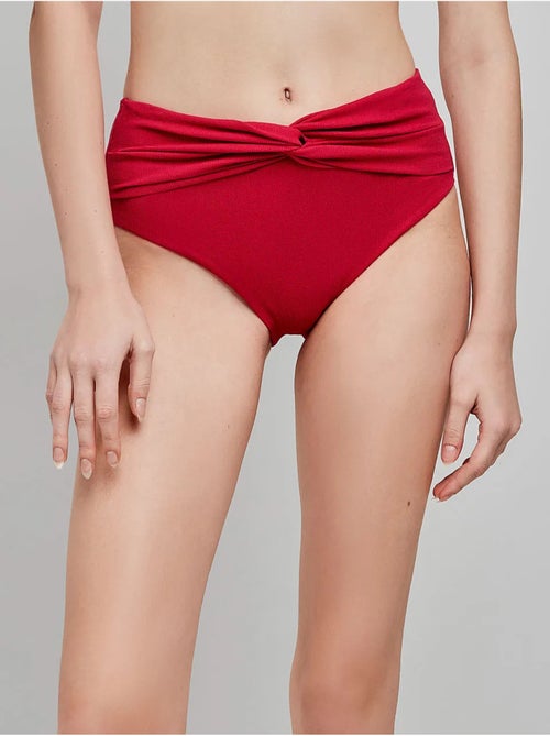 Culotte bikini haut tissu structure - Kiabi Culotte bikini haut tissu structure - Kiabi