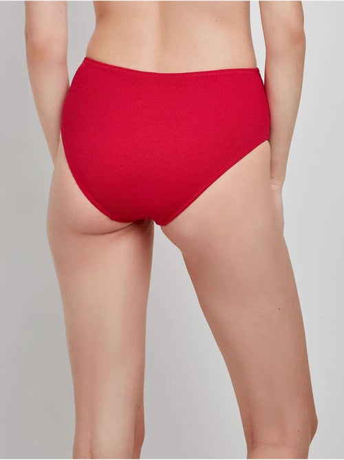 Culotte bikini haut tissu structure - Kiabi Culotte bikini haut tissu structure - Kiabi