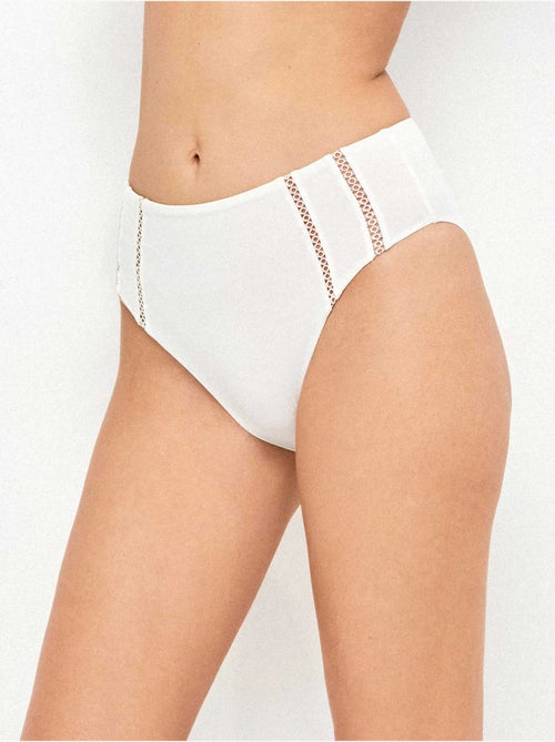 Culotte bikini haute ajourée - Kiabi Culotte bikini haute ajourée - Kiabi